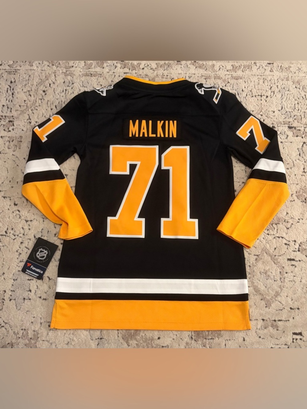 Fanatics Authentic Pittsburgh Penguins Evgeni Malkin #71 Jersey Women’s Sz: M - Picture 5 of 6